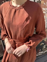 Misswhence 37831 Turuncu Elbise