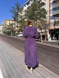 Misswhence 37838 Mürdüm Etek Ucu Detaylı Elbise