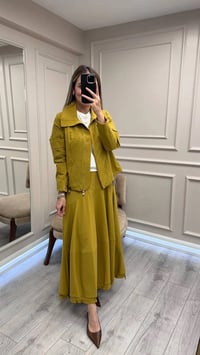 Misswhence 38208 Sarı Etekli Takım