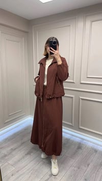 Misswhence 38216 Taba Tafta Etek Takım