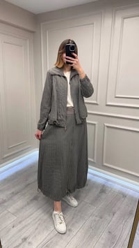 Misswhence 38216 Vizon Tafta Etek Takım