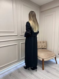 Misswhence 38503 Siyah Şerit Detaylı Keçe Kap
