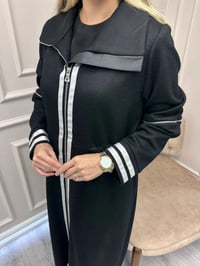 Misswhence 38503 Siyah Şerit Detaylı Keçe Kap