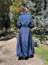 Misswhence 38506 Lacivert Nervür Detaylı Kap