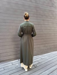 Misswhence 38527 Haki Kapitone Detaylı Kap