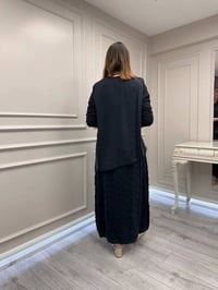 Misswhence 39002 Siyah Tunik Etek Takım