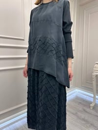 Misswhence 39002 Siyah Tunik Etek Takım