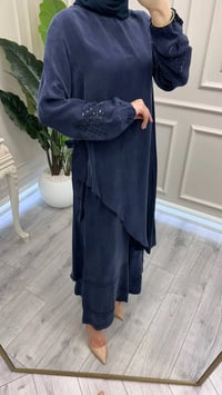 Misswhence 39003 Lacivert Tunik Takım