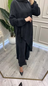 Misswhence 39003 Siyah Tunik Takım