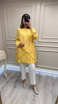 Misswhence 39017 Sarı Tunik