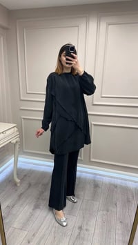 Misswhence 39017 Siyah Tunik