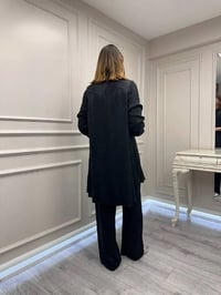 Misswhence 39019 Siyah Gömlek Pantolon Takım