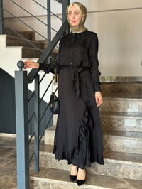 Misswhence 39032 Siyah Etekli İkili Takım