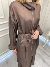 Misswhence 39203 Kahverengi Etek Takım