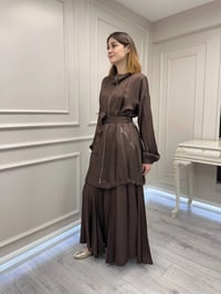Misswhence 39203 Kahverengi Etek Takım