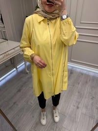 Misswhence 39302 Sarı Poplin Gömlek