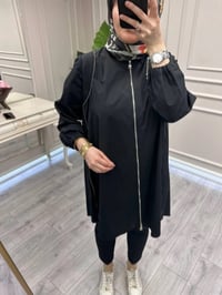 Misswhence 39302 Siyah Poplin Gömlek