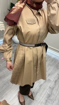 Misswhence 39305 Camel Kemerli Tunik