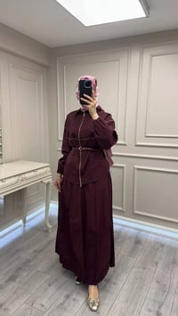 Misswhence 39307 Bordo Etekli Takım