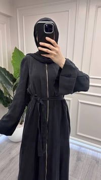 Misswhence 39506 Siyah Şal Detaylı Kap