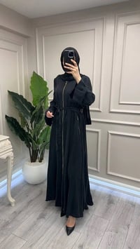 Misswhence 39506 Siyah Şal Detaylı Kap