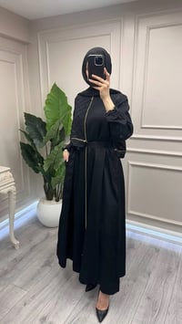 Misswhence 39515 Siyah Fermuar Detaylı Kap