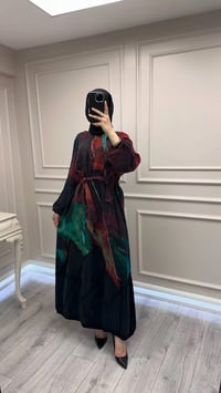 Misswhence 39802 Yeşil Elbise