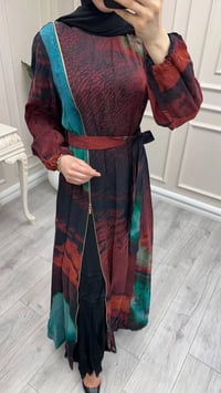 Misswhence 39826 Kırmızı İkili Elbise