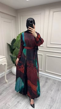 Misswhence 39826 Kırmızı İkili Elbise