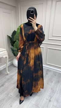 Misswhence 39826 Sarı İkili Elbise