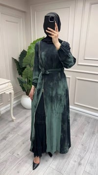 Misswhence 39826 Yeşil İkili Elbise