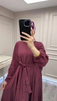 Misswhence 39844 Bordo Elbise