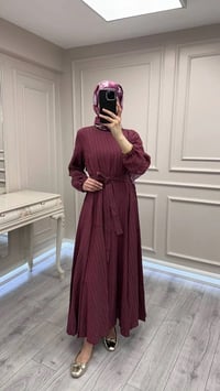 Misswhence 39844 Bordo Elbise