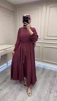 Misswhence 39844 Bordo Elbise