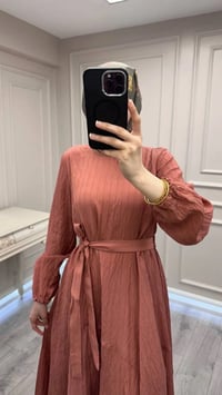 Misswhence 39844 Gül Kurusu Elbise