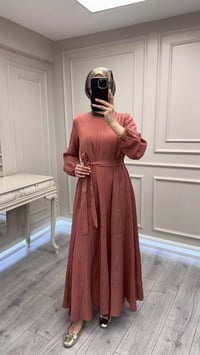Misswhence 39844 Gül Kurusu Elbise