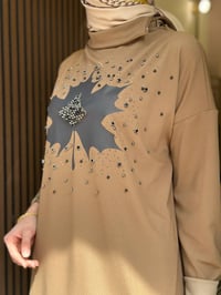Misswhence 40000 Camel Desenli Takım