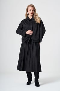 Misswhence 40201 Siyah Süet Ceket