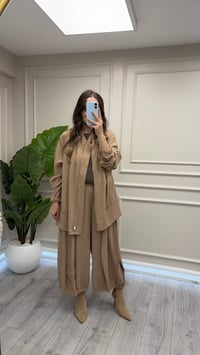 Misswhence 40214 Camel Şalvar Takım