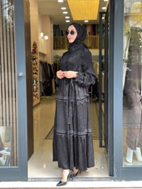 Misswhence 40830 Siyah Cupro Elbise