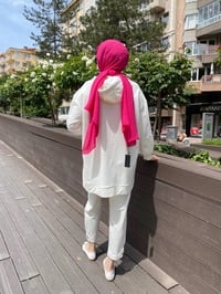 MY312 24S1118 Ekru Önü Dantelli Takım