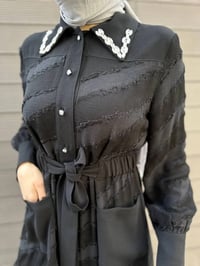 MY312 24S4199 Siyah Jakar Tunik