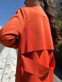 Noi 53323 Oranje Arkası Kemerli Scuba Kap