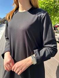 Nuss Triko 25Y1038 Siyah Omuz Detaylı İkili Takım