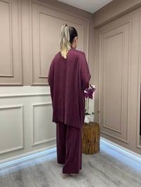 Nuss Triko 25Y1064 Bordo İkili Takım