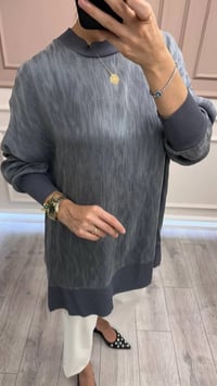 Nuss Triko 25Y3009 Antrasit Tunik