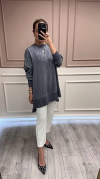 Nuss Triko 25Y3009 Antrasit Tunik
