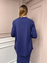 Nuss Triko 25Y3012 Lacivert Tunik