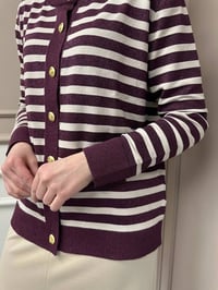 Nuss Triko 25Y306 Bordo Hırka