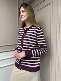 Nuss Triko 25Y306 Bordo Hırka